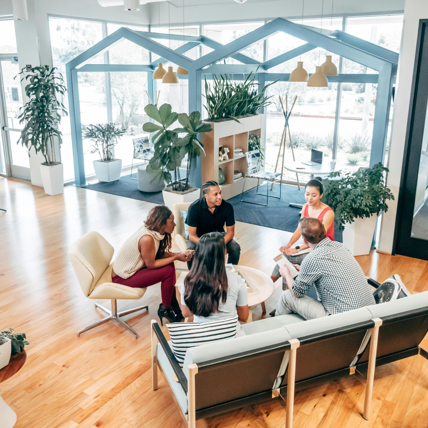 Happy Office Environment